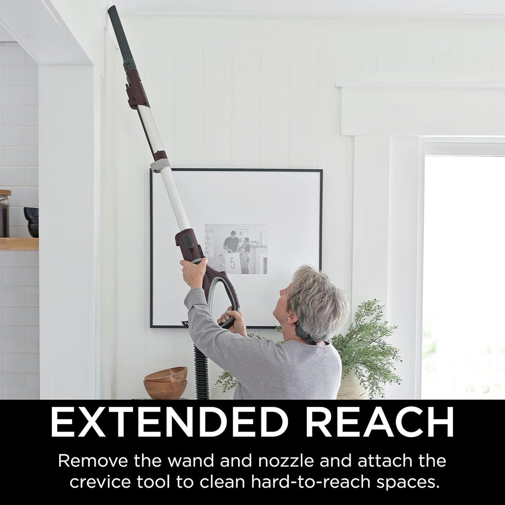 Shark NV752 Rotator Powered Lift-Away TruePet Upright Vacuum with HEPA Filter, Large Dust Cup Capacity, LED Headlights, Upholstery Tool, Perfect Pet Power Brush & Crevice Tool, Bordeaux