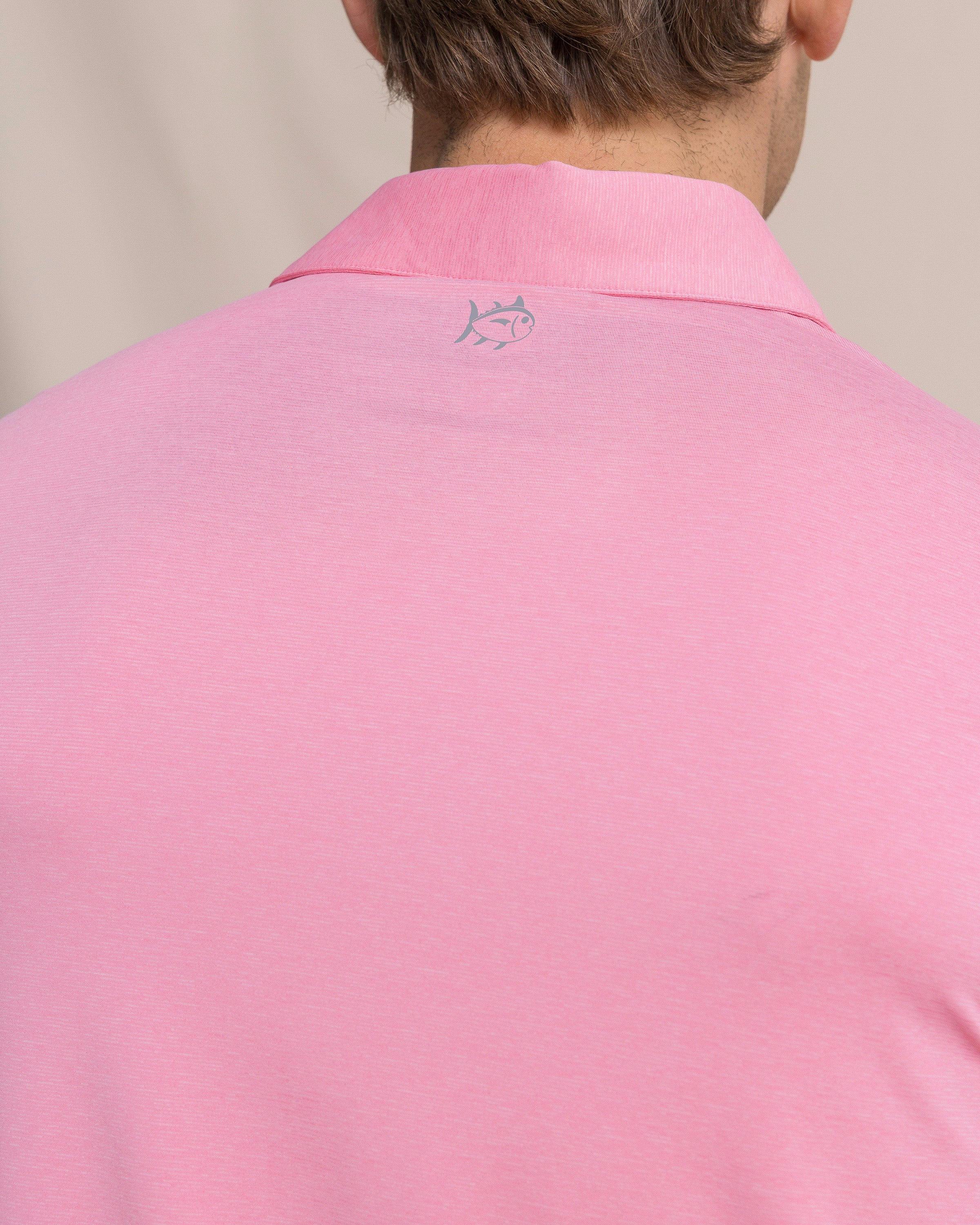Coastal Breeze® Heather Performance Polo - Heather Sea Pink